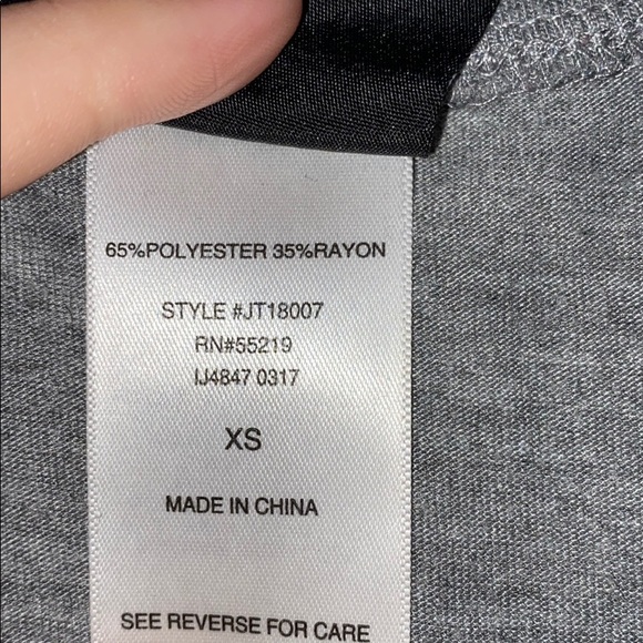 ❌SOLD❌ WIFE soft gray tank top XS - Picture 5 of 5